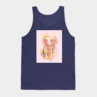 Tiger Study Tank Top